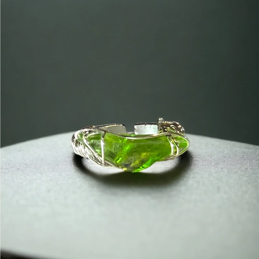 ✨CUSTOM SEA GLASS RING✨ - Picture 3 of 5